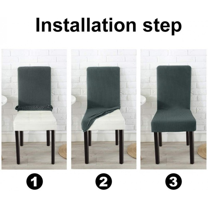 Set huse elastice, 6 scaune COD HH02 Set huse elastice, 6 scaune COD HH02