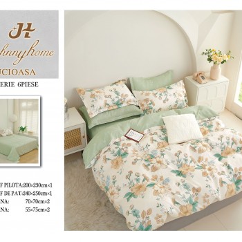 Lenjerii de pat finet gros 6 piese  BBF219